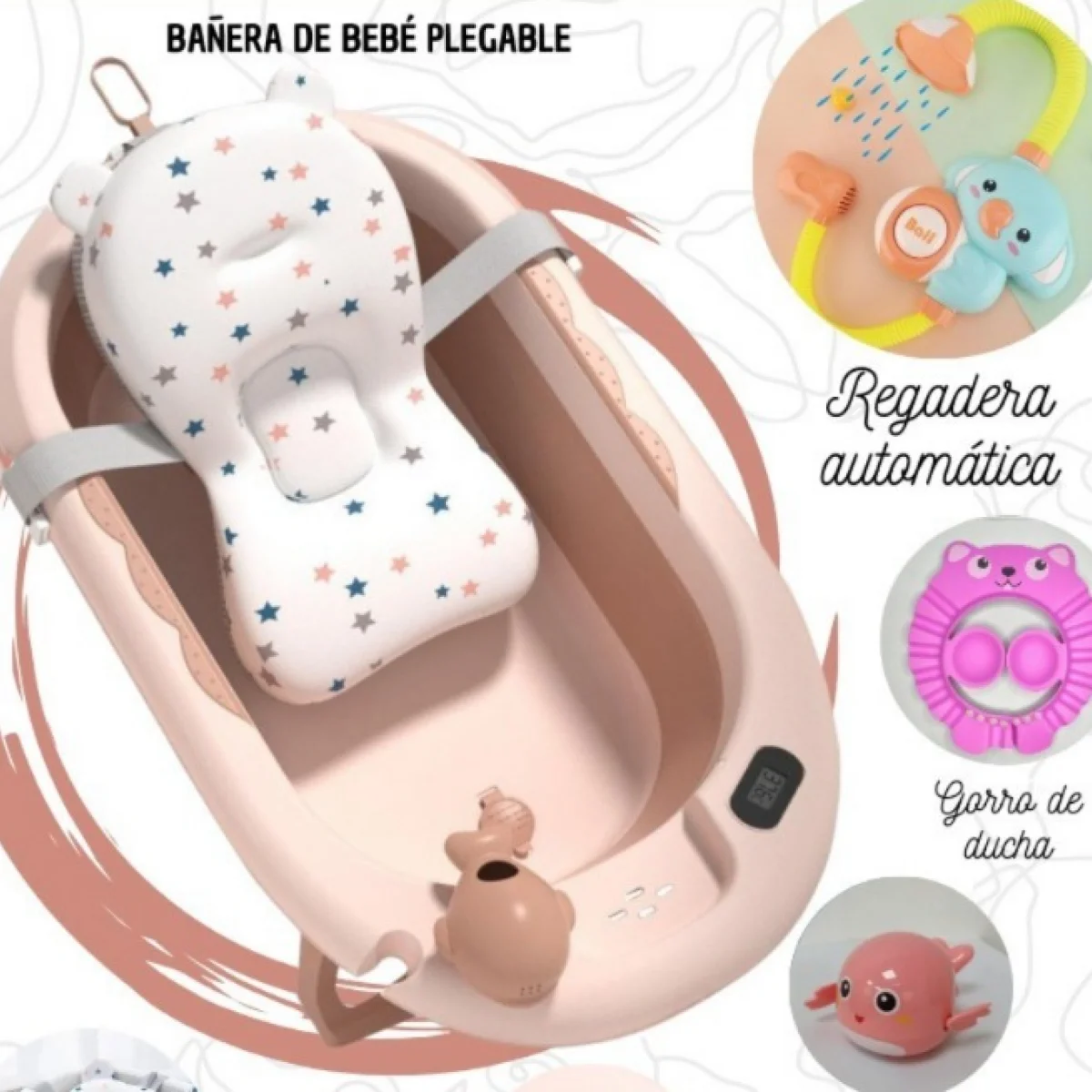 bañera plegable stokker baby modelo piccis