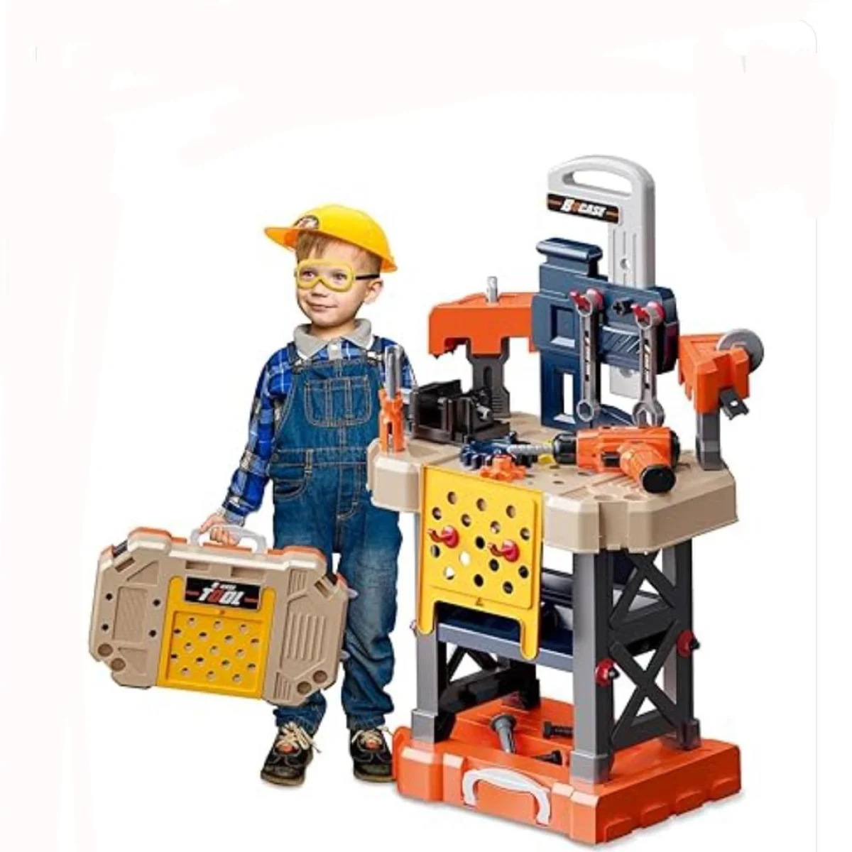 Banco de herramientas para niños