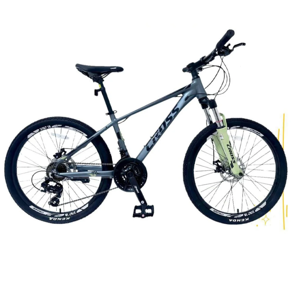 Bicicleta Aro 24 cross hidroformada