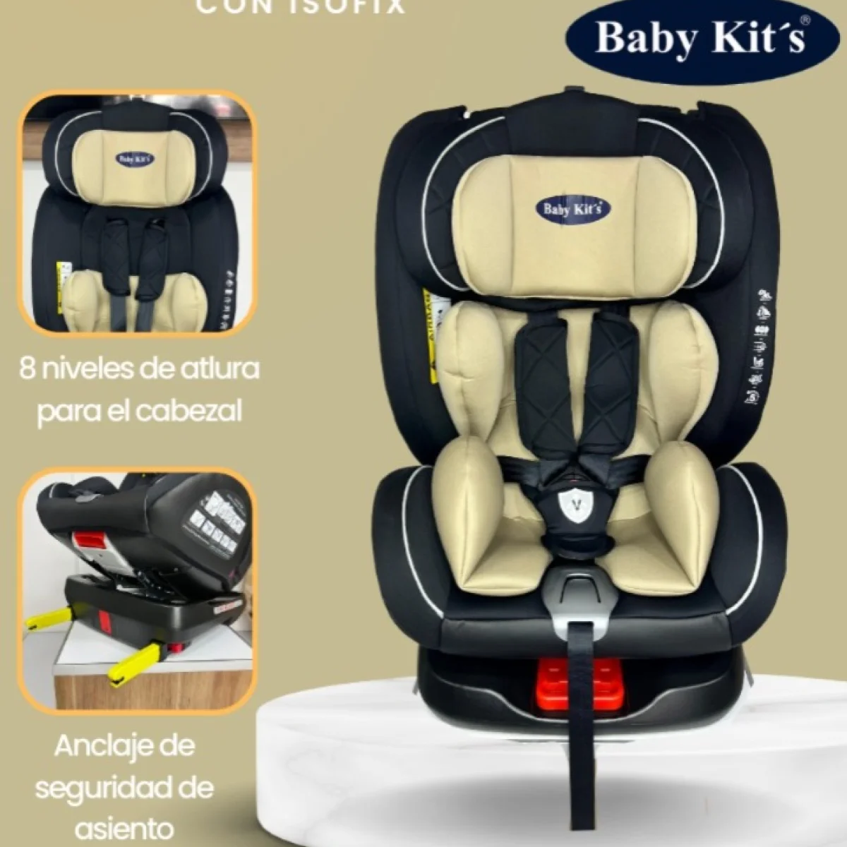 butaca  baby kits modelo Barletta
