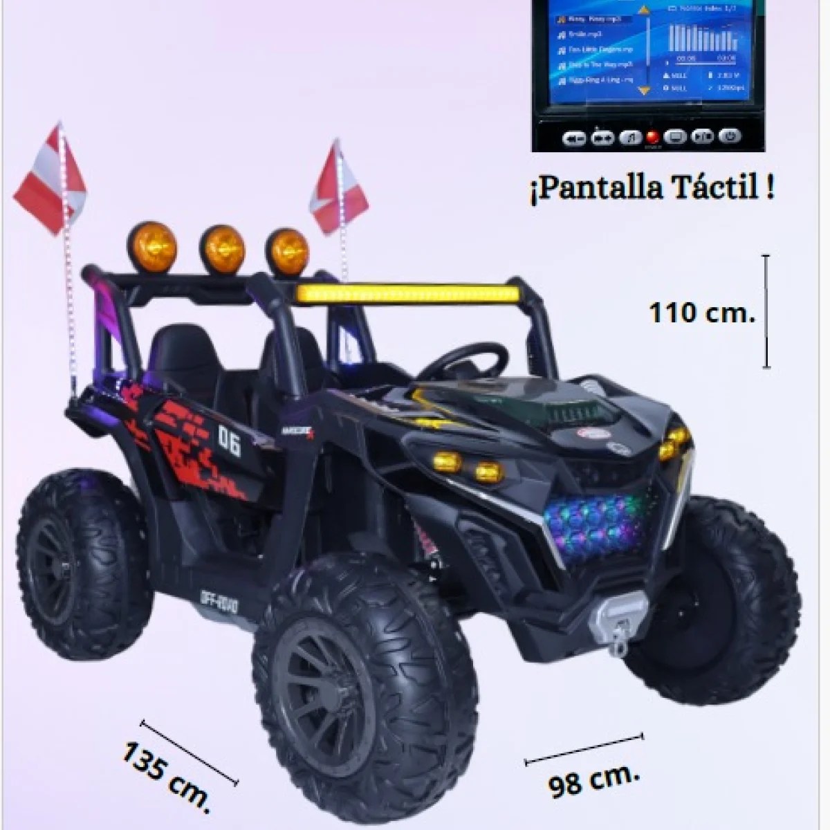 Carro a Batería ARENERO LUNAR ft 4095 first toys