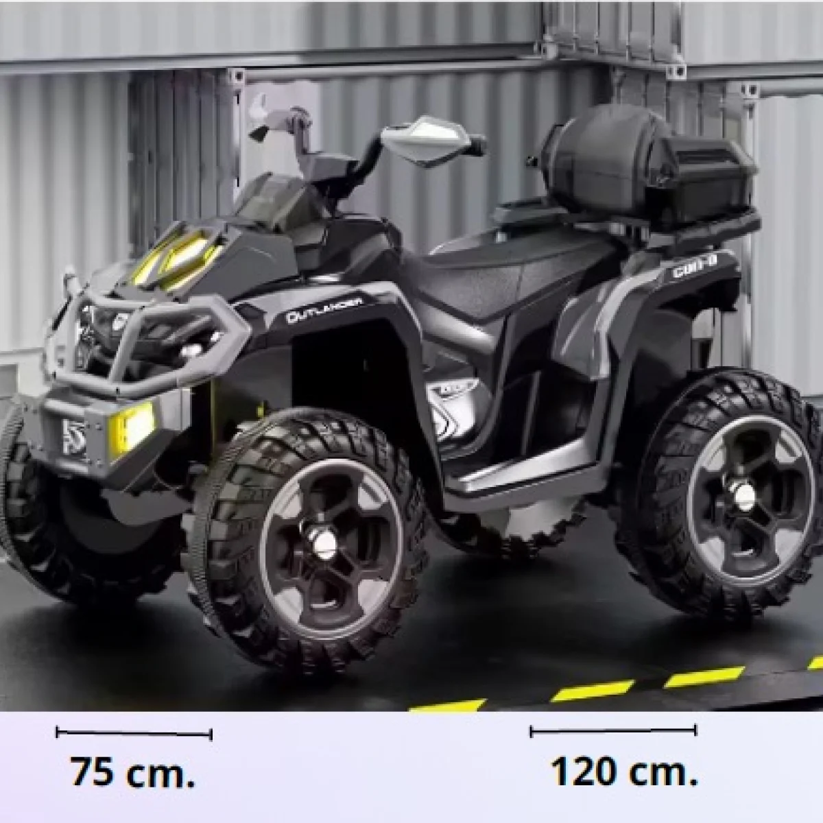 Carro a Batería CUATRIMOTO TYPHOON ft 4330 first toys