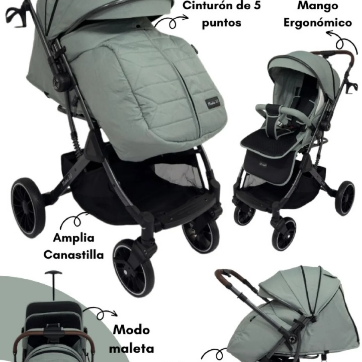 coche maleta modric 3.0 stokker baby