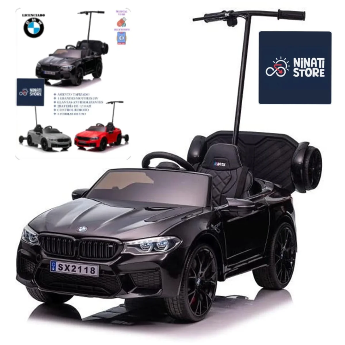 Carro a batería 🔋 para niños