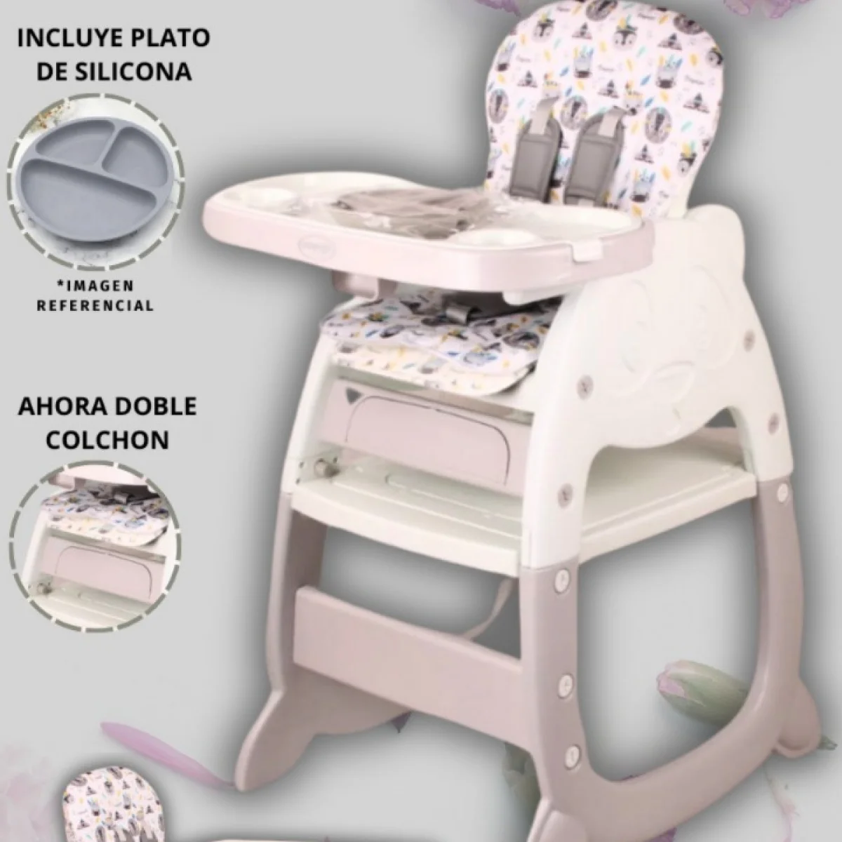 silla carpeta panda