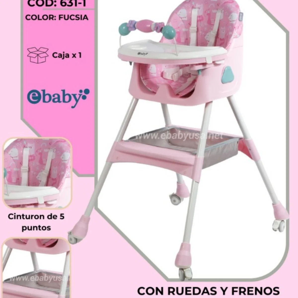 silla de comer lulu