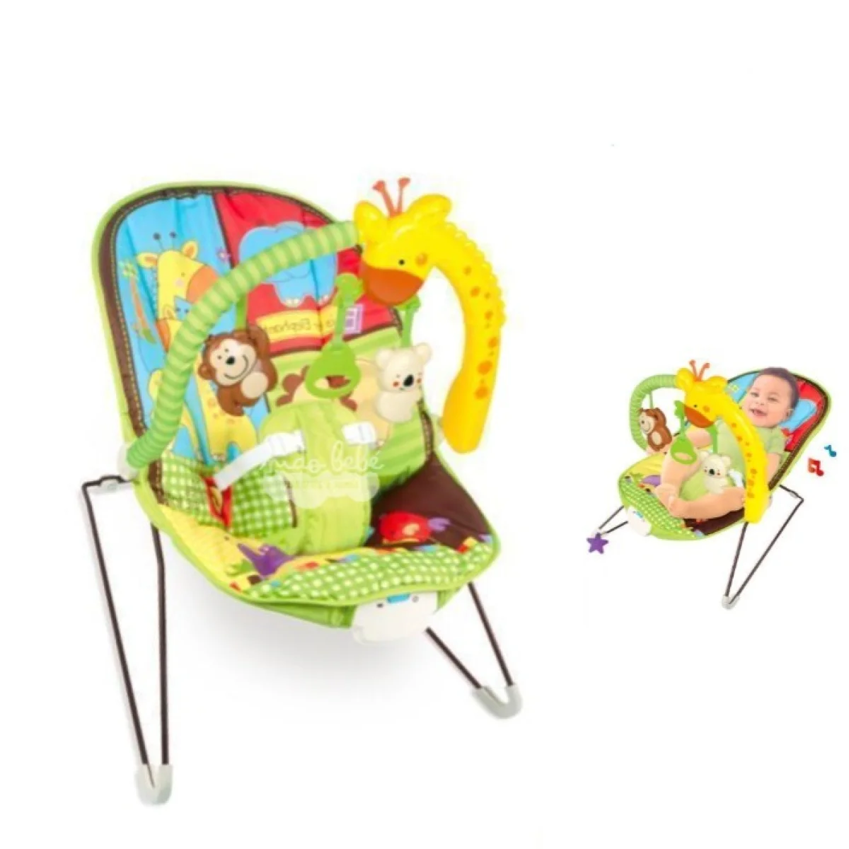 Silla mecedora para bebe modelo baby jirafa